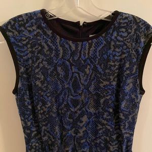 CACHE Snakeskin Dress